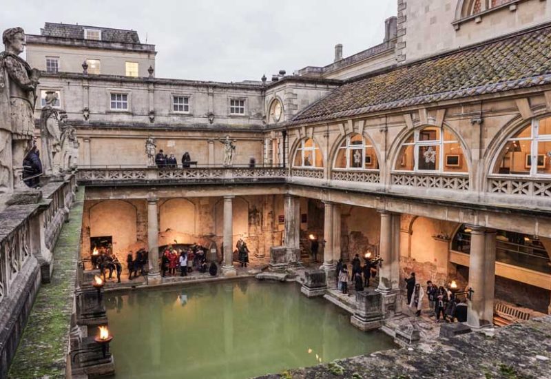Qué ver en Bath, Inglaterra - Termas Romanas. Roman Baths